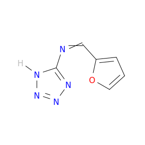 1H-Tetrazol-5-amine, N-(2-furanylmethylene)-