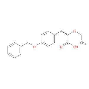 (E)-3-(4-(Benzyloxy)phenyl)-2-ethoxyacrylic acid