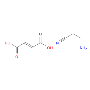 Propanenitrile, 3-amino-, (2E)-2-butenedioate