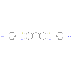 Benzenamine, 4,4'-[methylenebis(6,2-benzothiazolediyl)]bis-