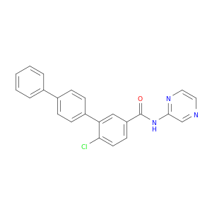 [1,1':4',1''-Terphenyl]-3-carboxamide, 6-chloro-N-pyrazinyl-
