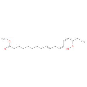 9,12,14-Octadecatrienoic acid, 16-hydroperoxy-, methyl ester, (E,Z,Z)-