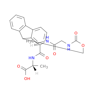 D-Alanine, N-[(9H-fluoren-9-ylmethoxy)carbonyl]glycyl-D-alanyl-