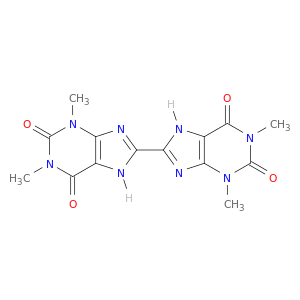 1,1',3,3'-tetramethyl-3,3',7,7'-tetrahydro-1h,1'h-8,8'-bipurine-2,2',6,6'-tetrone
