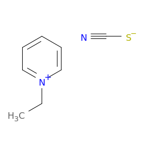 Pyridinium, 1-ethyl-, thiocyanate