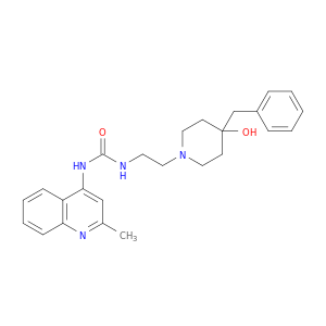 1-(2-(4-苄基-4-羟基哌啶-1-基)乙基)-3-(2-甲基喹啉-4-基)脲