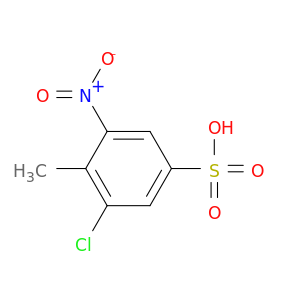 3-氯-4-甲基-5-硝基苯磺酸