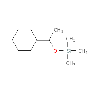 Silane, (1-cyclohexylideneethoxy)trimethyl-