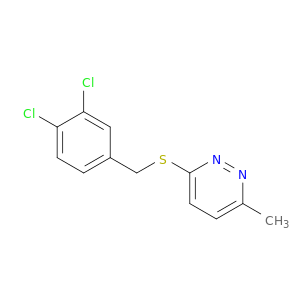 3-[(3,4-dichlorobenzyl)sulfanyl]-6-methylpyridazine