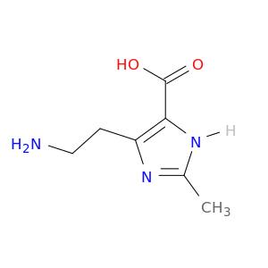 1H-Imidazole-5-carboxylicacid, 4-(2-aminoethyl)-2-methyl-