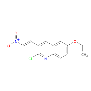 E-2-CHLORO-6-ETHOXY3-(2-NITRO)VINYLQUINOLINE