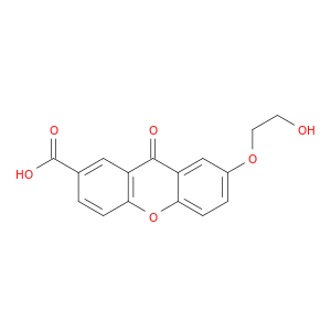 7-(2-Hydroxyethoxy)-9-oxo-2-xanthencarbonsaeure