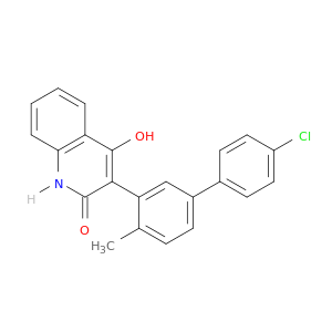 2(1H)-Quinolinone, 3-(4'-chloro-4-methyl[1,1'-biphenyl]-3-yl)-4-hydroxy-