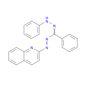 Quinoline, 2-[[phenyl(phenylhydrazono)methyl]azo]-