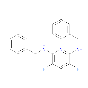 2,6-Pyridinediamine, 3,5-difluoro-N,N'-bis(phenylmethyl)-