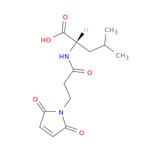 L-Leucine, N-[3-(2,5-dihydro-2,5-dioxo-1H-pyrrol-1-yl)-1-oxopropyl]-