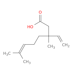 6-Octenoic acid, 3-ethenyl-3,7-dimethyl-