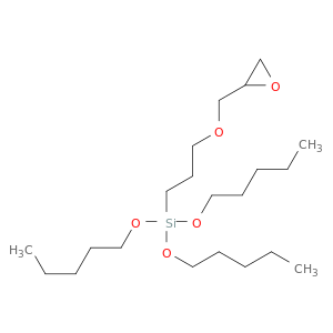 Silane, [3-(oxiranylmethoxy)propyl]tris(pentyloxy)-