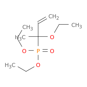 Phosphonic acid, (1-ethoxy-1-methyl-2-propenyl)-, diethyl ester