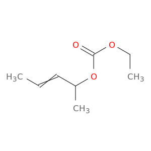Carbonic acid, ethyl 1-methyl-2-butenyl ester