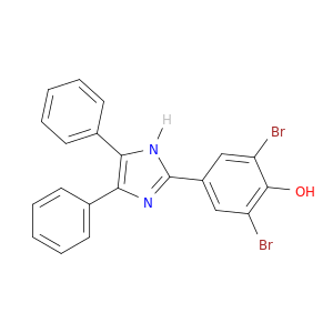 Phenol, 2,6-dibromo-4-(4,5-diphenyl-1H-imidazol-2-yl)-