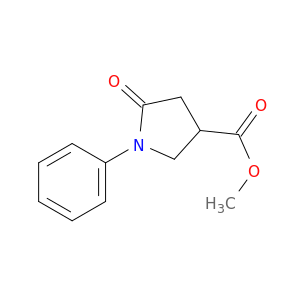3-Pyrrolidinecarboxylicacid, 5-oxo-1-phenyl-, methyl ester