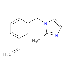 1H-Imidazole, 1-[(3-ethenylphenyl)methyl]-2-methyl-