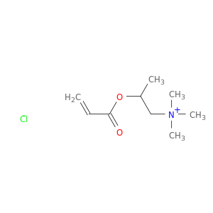 1-丙酰氨酸,N,N,N-三甲基-2-[(1-氧代-2-丙烯-1-基)氧]-,氯化物(1：1)
