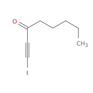 1-Octyn-3-one, 1-iodo-