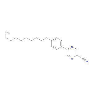 Pyrazinecarbonitrile, 5-(4-decylphenyl)-