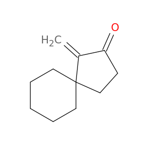 Spiro[4.5]decan-2-one, 1-methylene-