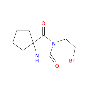 3-(2-溴乙基)-1,3-二氮杂螺[4.4]壬烷-2,4-二酮