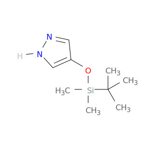 1H-Pyrazole, 4-[[(1,1-dimethylethyl)dimethylsilyl]oxy]-