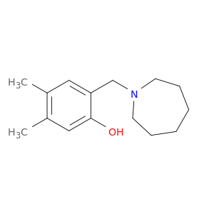 2-(azepan-1-ylmethyl)-4,5-dimethylphenol