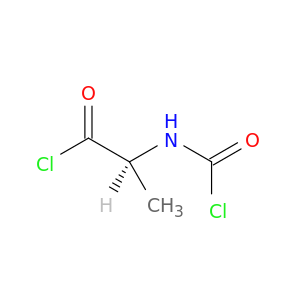 Propanoyl chloride, 2-[(chlorocarbonyl)amino]-, (S)-