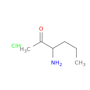 2-HEXANONE, 3-AMINO-, HYDROCHLORIDE (1:1)