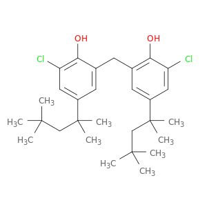 Phenol, 2,2'-methylenebis[6-chloro-4-(1,1,3,3-tetramethylbutyl)-