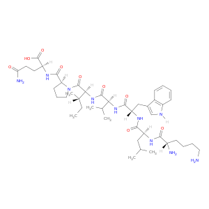 L-Glutamine, L-lysyl-L-leucyl-L-tryptophyl-L-valyl-L-isoleucyl-L-prolyl-