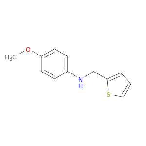 4-Methoxy-N-(thiophen-2-ylmethyl)aniline