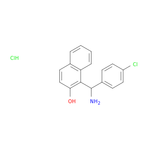 1-[氨基-(4-氯苯基)甲基]-2-萘醇盐酸盐