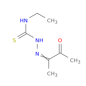Hydrazinecarbothioamide, N-ethyl-2-(1-methyl-2-oxopropylidene)-