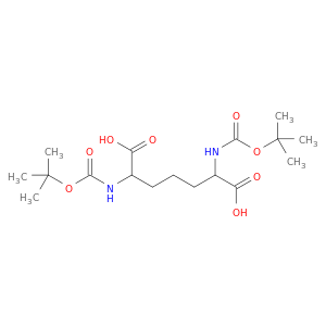 Heptanedioic acid, 2,6-bis[[(1,1-dimethylethoxy)carbonyl]amino]-