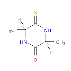 Piperazinone,3,6-dimethyl-5-thioxo-, (3S-cis)- (9CI)