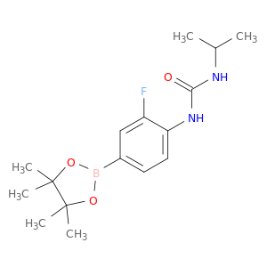 3-氟-4-(异丙基脲基)苯硼酸频那醇酯