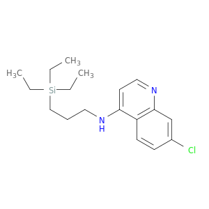 4-Quinolinamine, 7-chloro-N-[3-(triethylsilyl)propyl]-