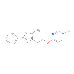 Pyridine, 5-bromo-2-[2-(5-methyl-2-phenyl-4-oxazolyl)ethoxy]-