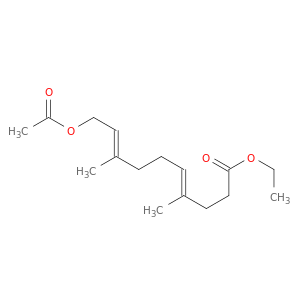 4,8-Decadienoic acid, 10-(acetyloxy)-4,8-dimethyl-, ethyl ester, (E,E)-