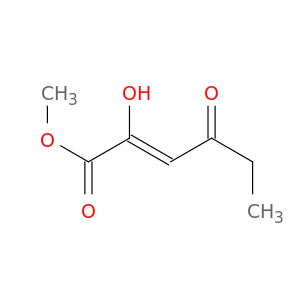 2-Hexenoic acid, 2-hydroxy-4-oxo-, methyl ester, (Z)-