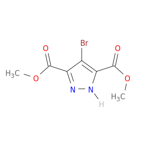 1H-Pyrazole-3,5-dicarboxylic acid, 4-bromo-, dimethyl ester