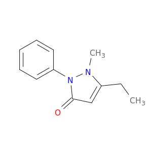 3H-Pyrazol-3-one, 5-ethyl-1,2-dihydro-1-methyl-2-phenyl-